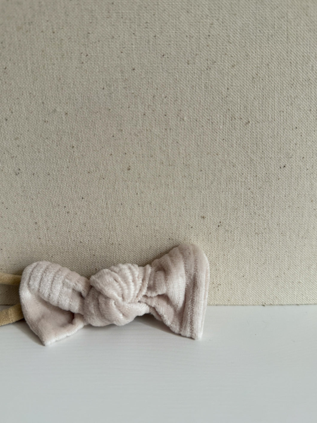 Oatmeal baby bow