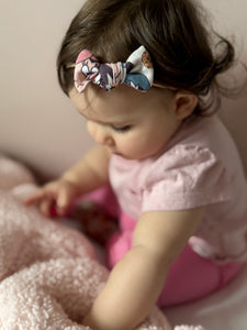 Park theme baby bow