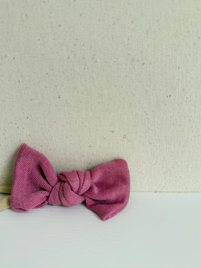 Very Berry baby bow