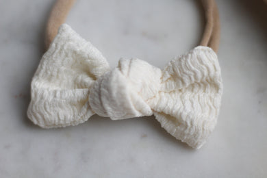 Buttercream bow