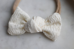 Buttercream bow